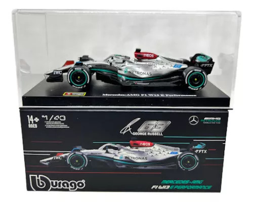 Miniatura Fórmula 1 Mercedes W13 - George Russell F1 1/43