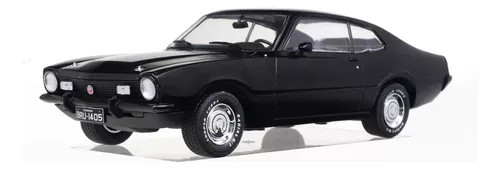 Miniatura Carro Ford Maverick Gt 1974  Preto - 1/24