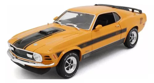 Miniatura Carro Mustang Mach 1 - 1970 1/18 - Maisto