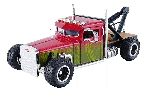 Miniatura Carro Velozes E Furiosos Custom Peterbilt 1/24