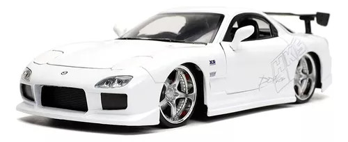Miniatura Carro Velozes E Furiosos Mazda Rx-7 1993 1/24
