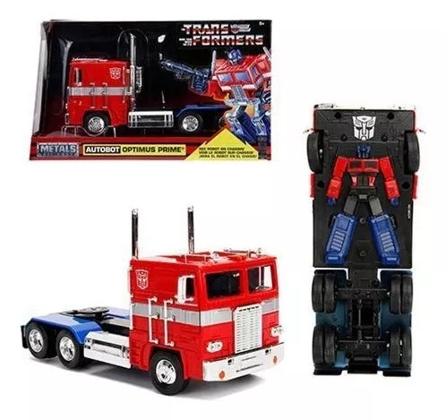 Miniatura Transformers Optimus Prime Classico - 1/24