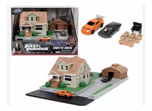 Diorama Casa Toretto Velozes Furiosos Nano Hollywood