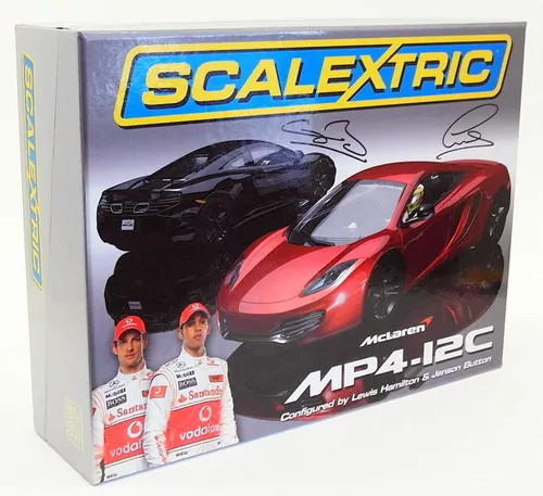 Miniatura Carro Para Autorama Scalextric Mclaren Mp4-12c