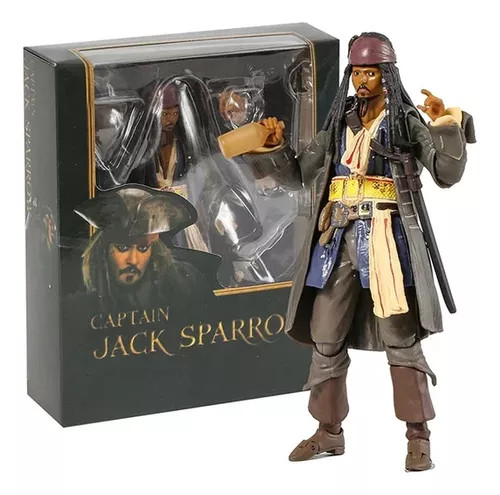 Action Figure Capitão Jack Sparrow - Piratas Do Carbide