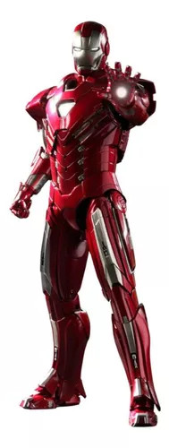 Action Figure Iron Man 1/6 - Homem De Ferro 3 - Hot Toys
