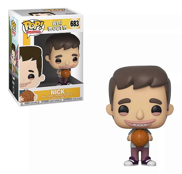 Boneco Funko Pop Big Mouth - Nick