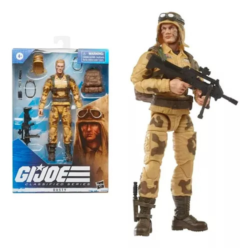 Gijoe Classified Dusty F4028- Comandos Em Ação