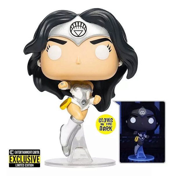 Boneco Funko Pop Dc - Mulher Maravilha - Lanterna Branco