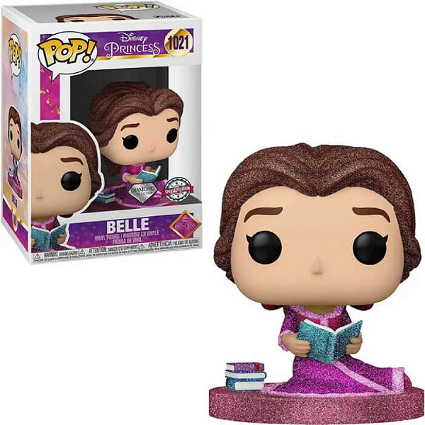 Boneco Funko Pop Disney Princesas Belle Diamond - #1021