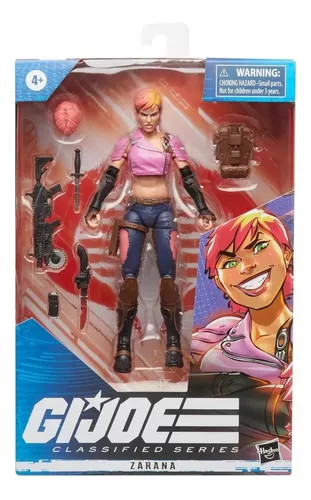 Gijoe Classified Series Zarana - 48 - Comandos Em Ação