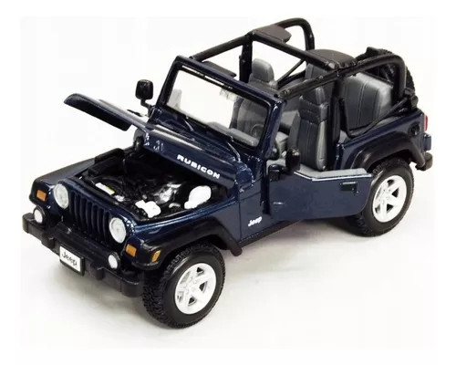 Miniatura Carro Jeep Wrangler Rubicon 1/24-maisto