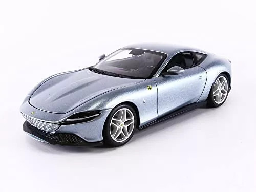 Miniatura Ferrari Roma prata 1/24 - Bburago