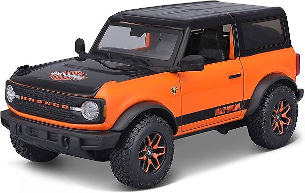 Miniatura Ford Bronco Badlands 2021 - Harley Custom - Maisto