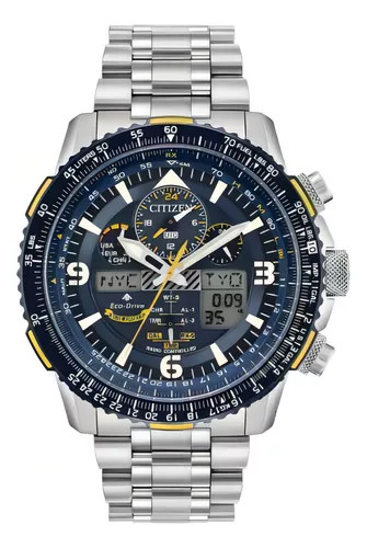 Relógio Citizen Eco Drive Blue Angels Jy8078-52l