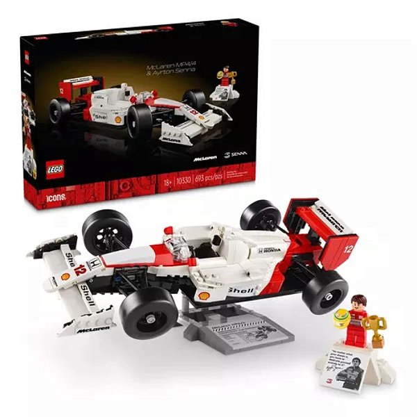 Lego Tributo Ayrton Senna Mclaren Mp4/4 - 693 peças