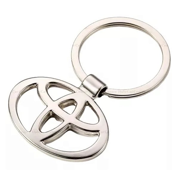 Chaveiro Automotivo Em Aço Inox - Toyota