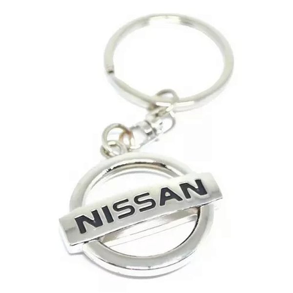 Chaveiro Automotivo Em Aço Inox - Nissan