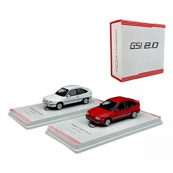 Conjunto Miniatura Carros Chevrolet Kadett Gsi 2.0 - 1/64