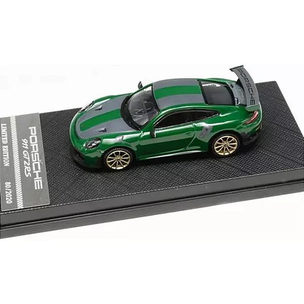 Miniatura Carro Porsche 911 Gt2 Rs Verde - 1/64
