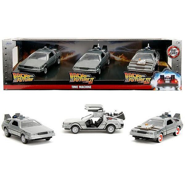 Miniaturas De Volta Para O Futuro Conjunto De 3 Peças
