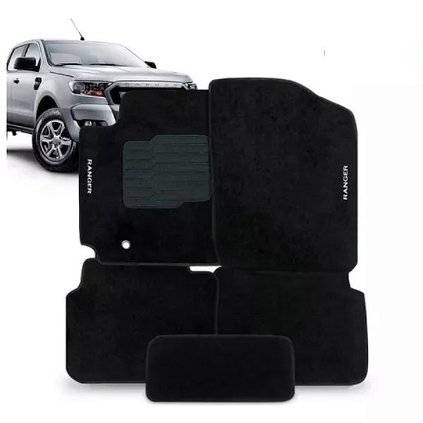 Tapete Automotivo 5 Peças - Ford Ranger
