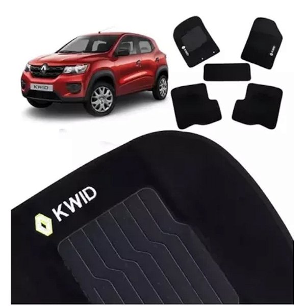 Tapete Automotivo 5 Peças - Renault Kwid