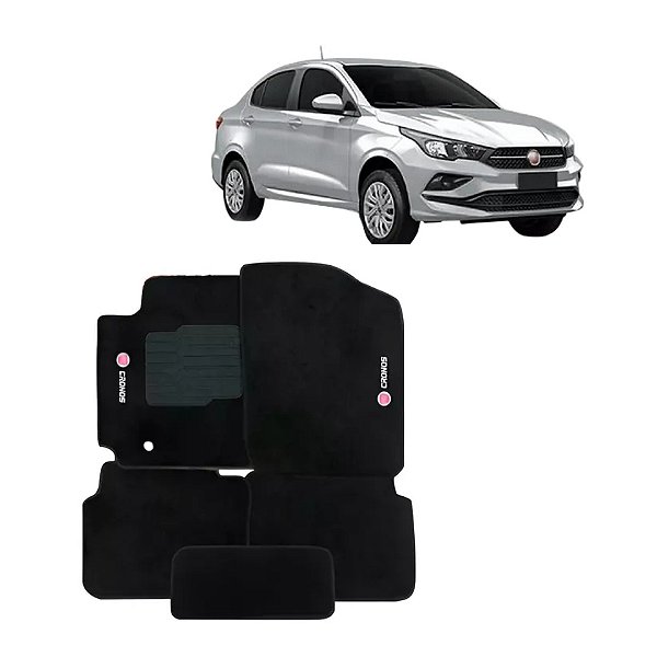 Tapete Automotivo 5 Peças - Fiat Cronos