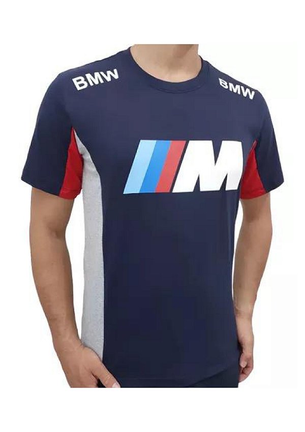 Camiseta Bmw Performance - Moto Gp Azul