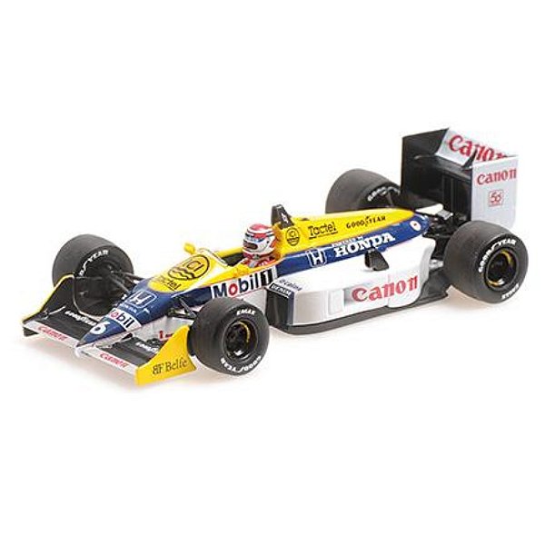 Miniatura Williams Honda FW11B – Nelson Piquet – World Champion 1987 – Dirty Version 1/43