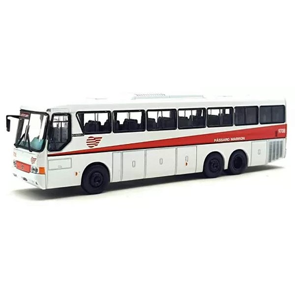 Miniatura Ônibus Viação Pássaro Marrom
