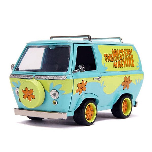 Miniatura Scooby-Doo Máquina Mistério com Bonecos 1/24
