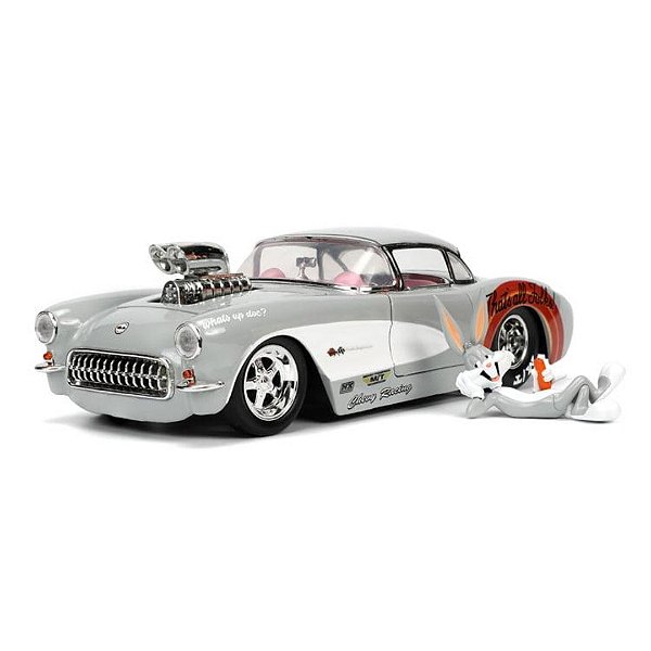 Chevrolet Corvete - Looney Tunes - Perna Longa com Boneco - 1/24