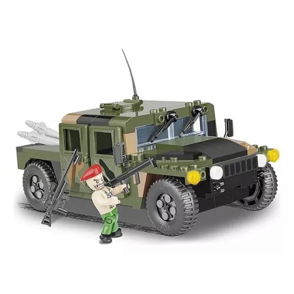 Miniatura Jeep Nato Armored Cobi Blocos De Montagem - 1/24