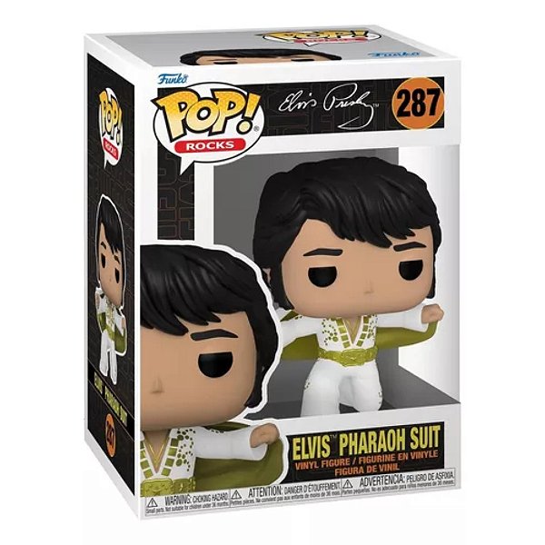 Boneco Funko Pop Elvis Presley Pharaoh Suit