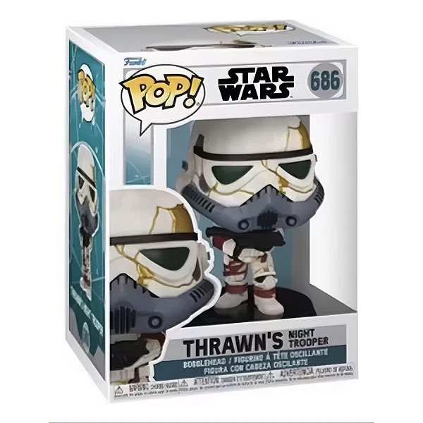 Boneco Funko Pop Star Wars - Thrawn´s Night Trooper