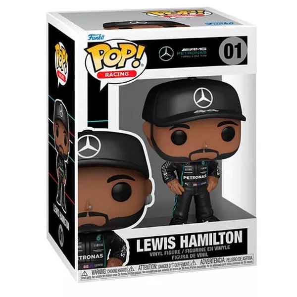Boneco Funko Pop F1 Mercedes - Lewis Hamilton