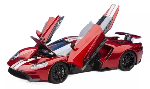 Miniatura Carro Ford Gt Red Autoart 1/18