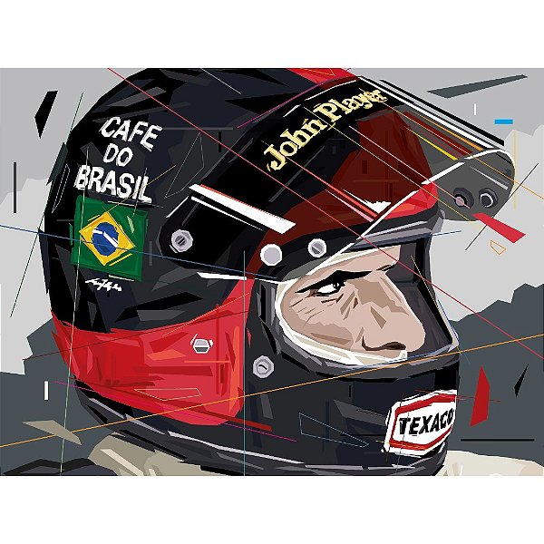 Quadro Emerson Fittipaldi Campeão 1972 - Limited Edition