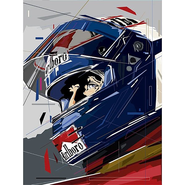 Quadro Alain Prost - Limited Edition