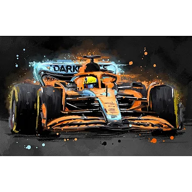Quadro Lando Norris 2022
