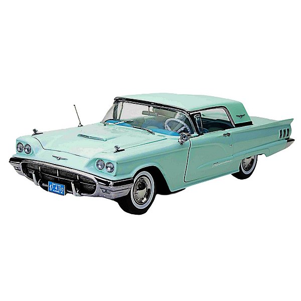 Miniatura Carro Ford Thunderbird Hard Top 1960 1/18 Sun Star