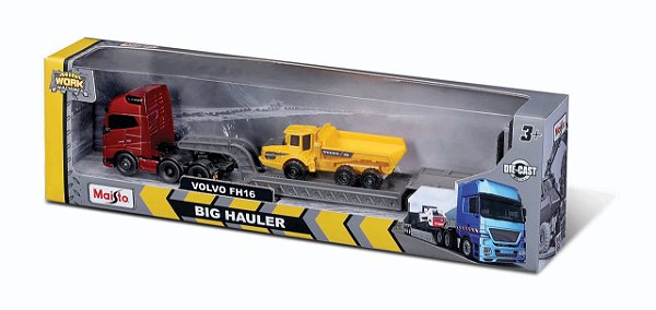 Miniatura Caminhão Volvo Fh16 Maisto Big Hauler - Maisto