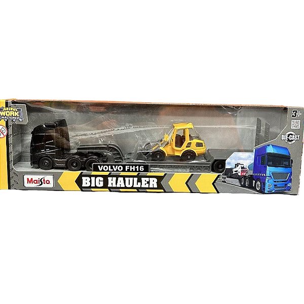 Miniatura Caminhão Volvo Fh16 - Maisto Big Hauler