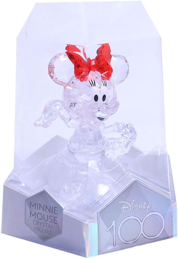 Figura Disney 100 Anos Boneco Minie Mouse Crystal - Fun