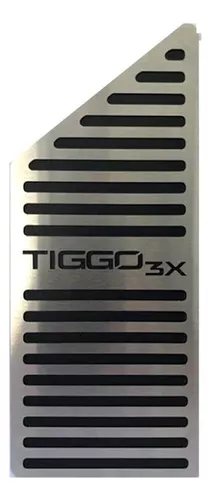 Descanso De Pé Aço Inox Tiggo 3x