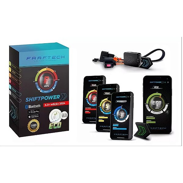Módulo Acelerador Linha Shiftpower 4.0+ Sp22+ Faaftech