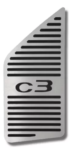 Descanso De Pé Aço Inox Citroen C3