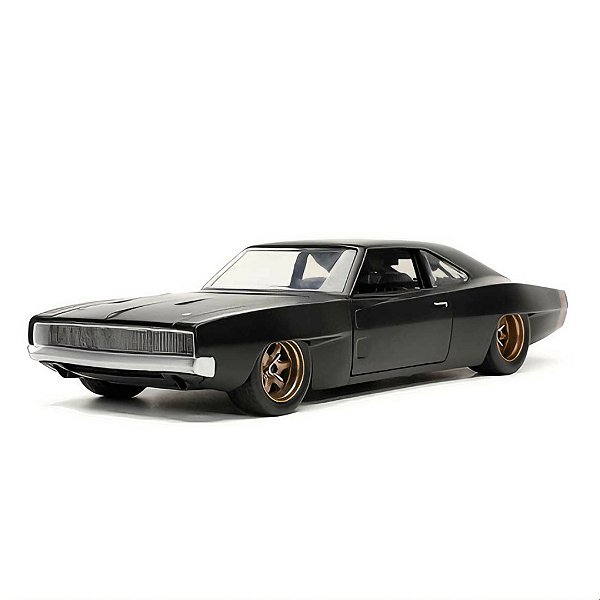 Miniatura 1968 Dodge Charger Widebody velozes e Furiosos 1/24