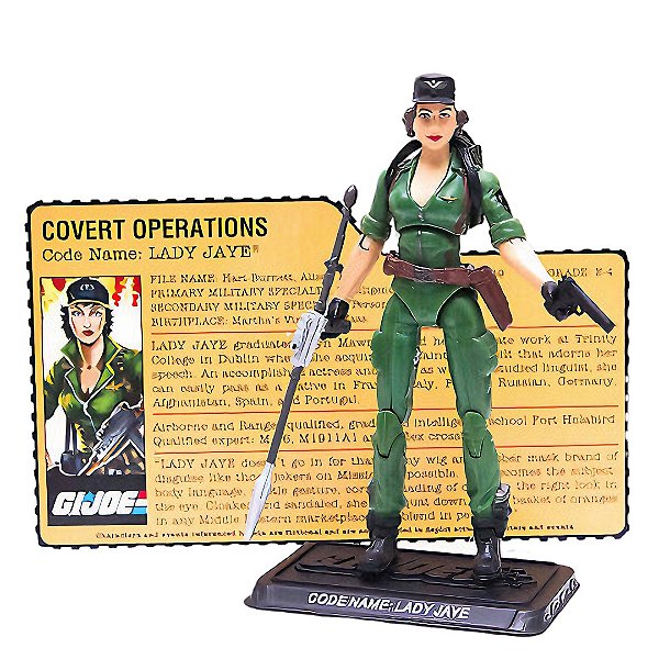 Gijoe 25th Anniversary Action Covert Operations - Lady Jaye